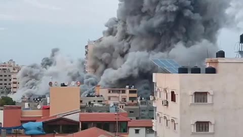 🏢 Gaza Skyscraper Strike | IDF Hits 14-Story Building | RCF