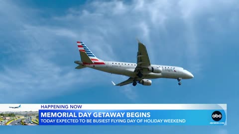 Busy start to Memorial Day travel rush ABC News