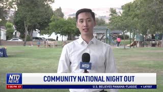 Hazmat Unit, Police Join Community National Night Out