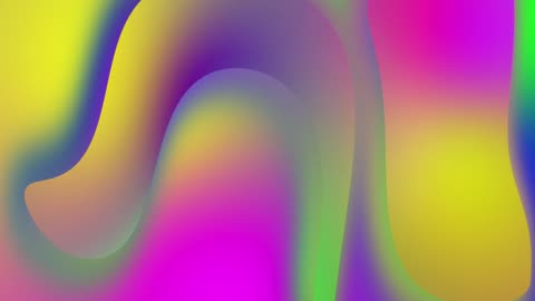 Abstract Gradient Shapes Animation Background