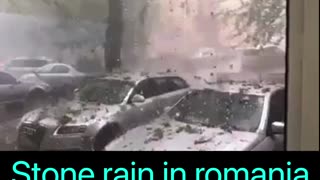 Stone rain in romania 🤷🏻‍♂️🤔🤷‍♀️