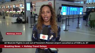 WestJet cancels flights across Canada amid winter storm