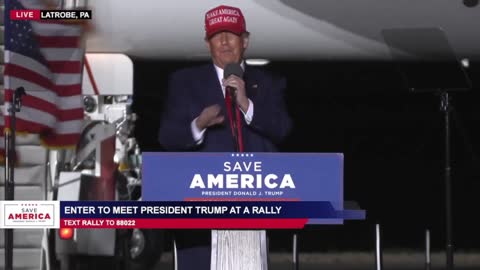 Spontaneous Star Spangled Banner Latrobe PA Save America Rally 11.5.2022