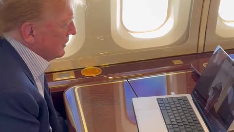 LEGENDARY: Trump Speaks To D-Day Heroes From His Plane