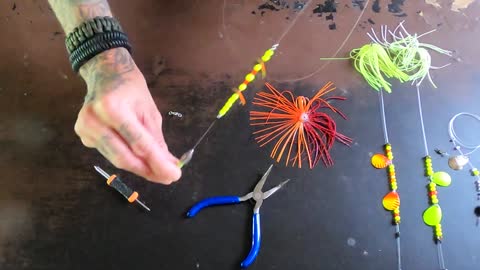HOW TO MAKE ice fishing TIP-UP LURE