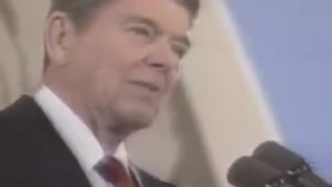 President Reagan After Assassination Attempt