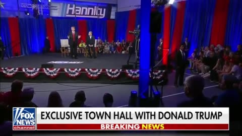 President Donald Trump - Sean Hannity - Full Town Hall - June 1, 2023