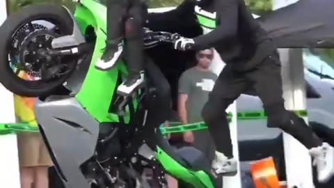 bike stunt