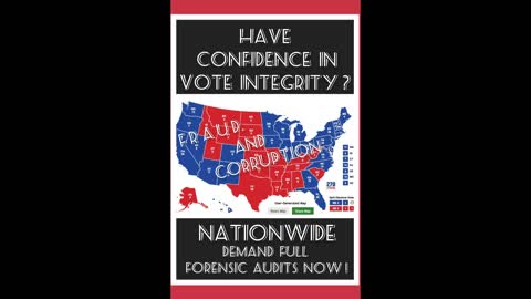 Have Confidence in Vote Integrity? Nationwide Audits Demanded!
