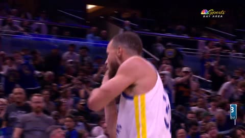 Steph Curry Drains Dagger Three! Warriors Secure Victory