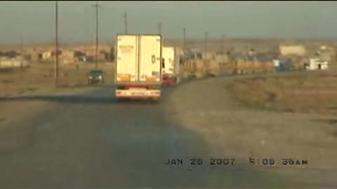 Personal Iraq convoy footage! FOB QWEST to FOB Warrior