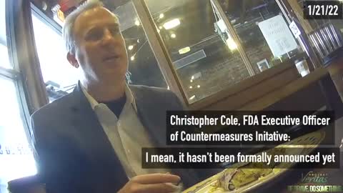 FDA executive on hidden cam reveals it's all about $$$$$$$$ the bennies.