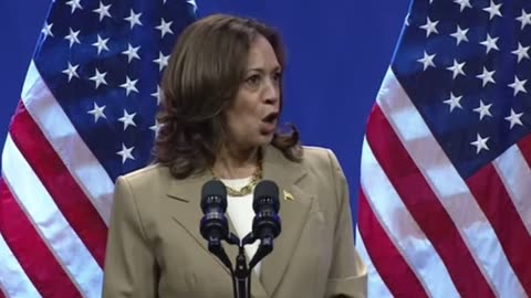 Kamala Harris SCREAMS about Trump wanting a secure border in Philly