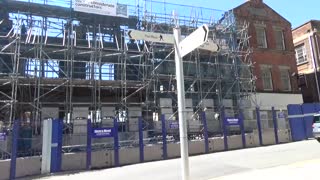 Cambridge St Sheffield lockdown redevelopment