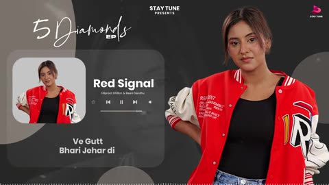 Red Signal (Visualizer) - Baani Sandhu - Dilpreet Dhillion - Desi Crew - Latest Punjabi Songs 2024