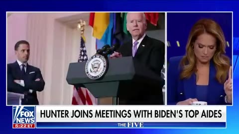 'The Five'- Hunter joins meetings with Biden's top aides in new report Fox News