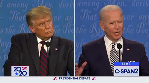 Presidential Debate between Donald Trump and Joe Biden Latest