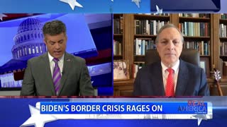 REAL AMERICA -- Dan Ball W/ Rep. Andy Biggs, The Latest On The Border Crisis, 1/13/23