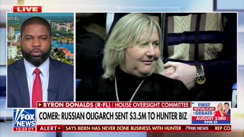 Byron Donalds Sounds Off On Revelations About Putin Ally Who Paid Hunter Millions