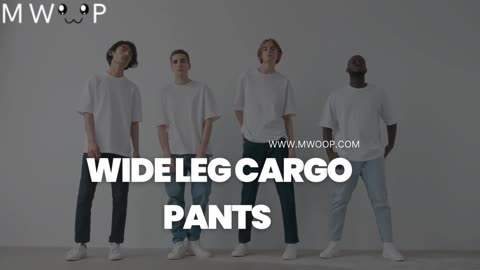 Versatile Wide Leg Cargo Pants for Men and Women