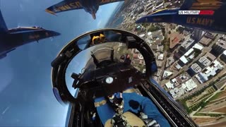 This Blue Angels Cockpit Video is Terrifying