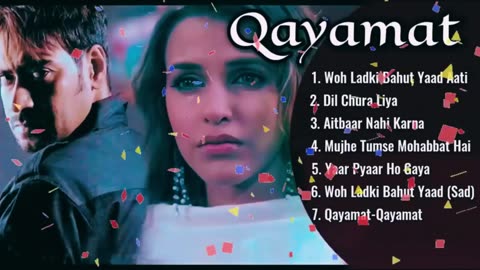 Qayamat Movie Full Songs 🌹 Ajay Devgan, Neha Dhupia 🌹 Hindi Bollywood Songs