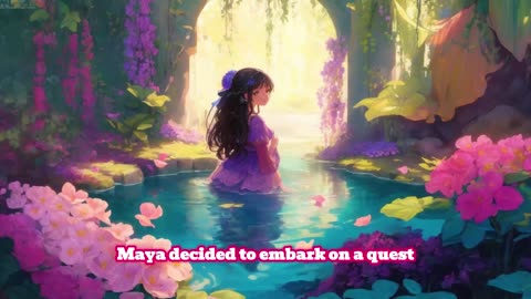 "Maya's Key to Wonder: A Tale of Courage and Discovery"bedtime💖storykids