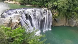 Relaxing waterfall