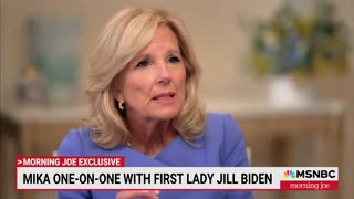 Jill Biden: , Joe "Works Hard Every Single Day"