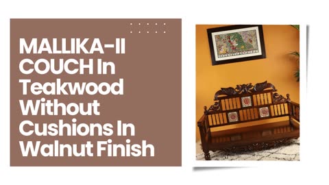 Timeless Elegance: Aakriti's Exquisite Teakwood Furniture Collection
