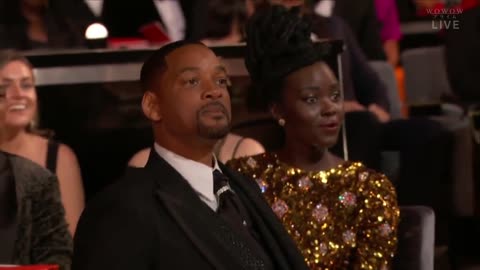 Will Smith giving a moral lesson at Chris Rock