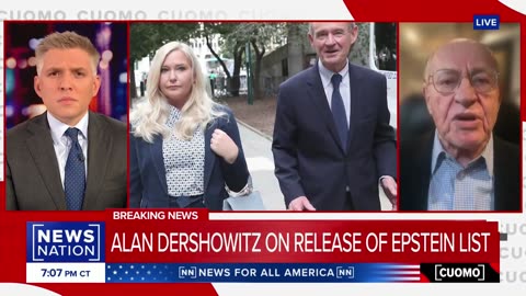 "Of Course I'm On Epstein's List, I Have Nothing To Hide" - Alan Dershowitz