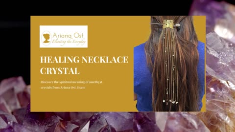 Healing Necklace Crystal in United States | Ariana Ost