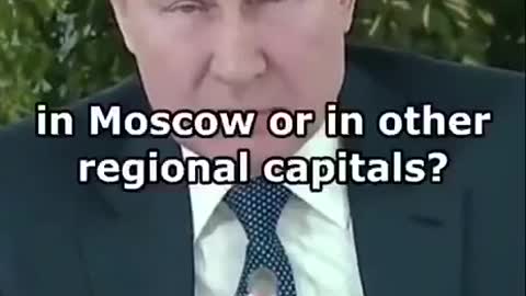 Putin looks very healthy and sharp as he describes the Nazi situation in ukraine