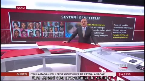 Adrenochrome prywatna telewizja turecka TGRT