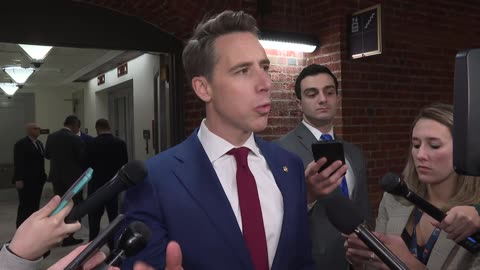 Sen. Hawley: Jan. 6 footage needs to be made public domain