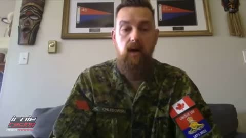 Speech by Canadian Army Major Stephen Chledowski