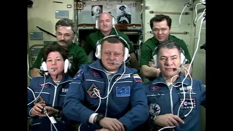 New Crew Members Welcomed to ISS