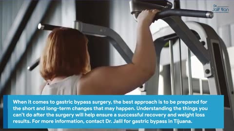 Limitations and Lifestyle Changes Post-Gastric Bypass Surgery