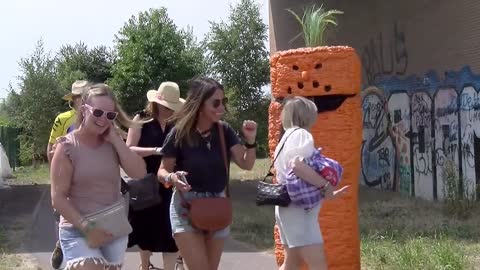 Don't Take a Selfie Without The Carrot !! Angry Carrot Prank