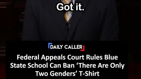 Federal Appeals Court Rules Middle School Can Ban ‘There Are Only Two Genders’ T-Shirt