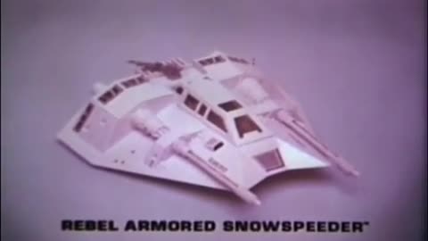 Star Wars 1980 TV Vintage Toy Commercial - Empire Strikes Back Rebel Armored Snowspeeder
