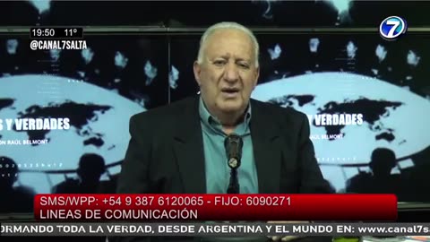 2024-05-23: CANAL7SALTA: PALABRAS Y VERDADES: DR JULIO RAZONA: DENUNCIA PENAL