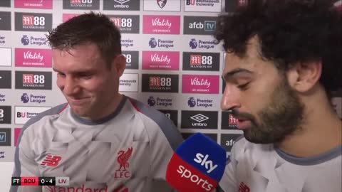 Mo Salah refuses to accept MOTM award and gifts it to James Milner