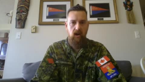 Canadian Army Major STEPHEN CHLEDOWSKI -- LISTEN CLOSE