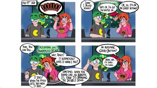 The Geeky Setting: A Clownfish TV Comic Strip