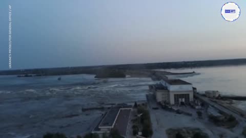 Evacuations underway after major dam collapse in southern Ukraine