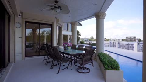 This $9.5M exquisite property in Boca Raton is unmatched for waterfront living and enjoyment