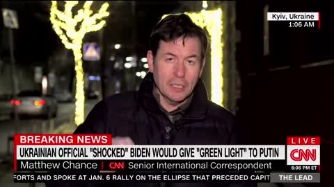 CNN: Ukrainian official shocked that Biden would give a green light to Putin's invasion