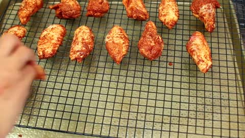 Best Ever Crispy Baked Chicken Wings - How to Perfectly Bake Crispy Wings in the Oven